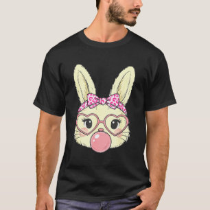 Süßes Kaninchen-Gesicht für Frauen Mädchen Kinder T-Shirt