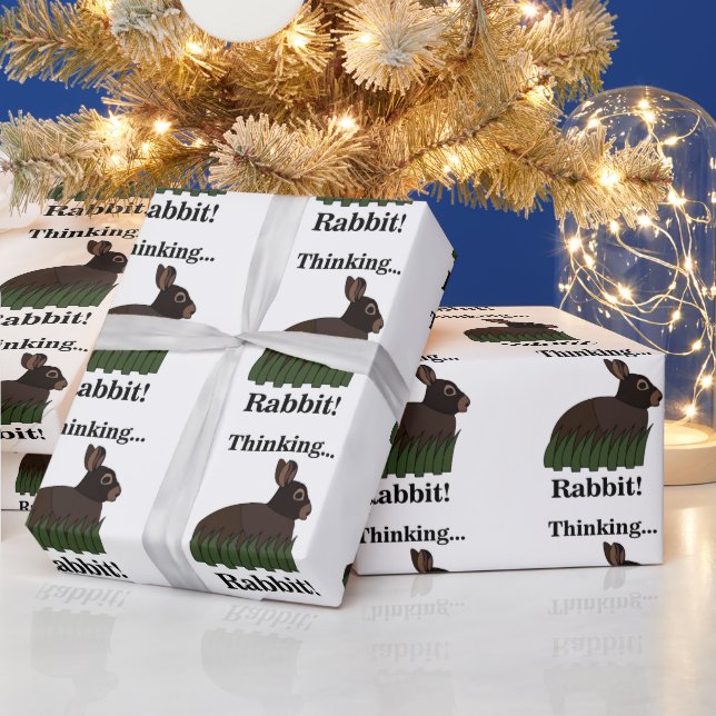 Süßes Kaninchen-Häschen Geschenkpapier (Feiertage)