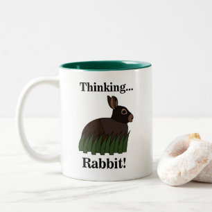 Süßes Kaninchen Häschen Zweifarbige Tasse