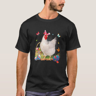 Süßes Kaninchen Huhn Ostern Jagd Eier Bauern Oster T-Shirt