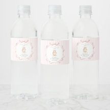 Süßes Kaninchen, rosa Schleife, rosa Streifen, ers