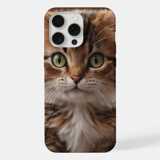 Süßes Kätzchen  iPhone Hülle (Rückseite)