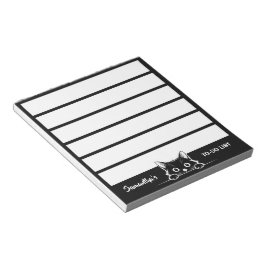 Süßes Kätzchen Minimalistisches Design - KATZE 1a Notizblock