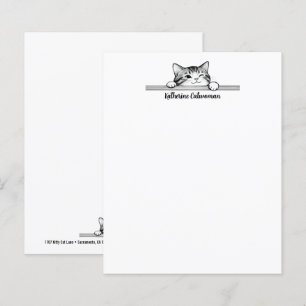 Süßes Kätzchen Minimalistisches Design - KATZE 2