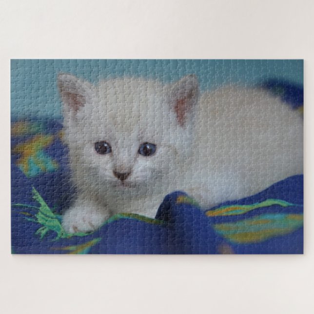 Süßes Kätzchen Puzzle (Horizontal)