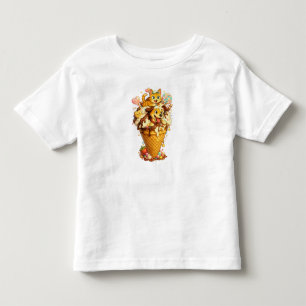 Süßes Katze & Hund beste Freunde Kinder T-Shirt be