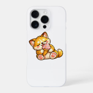 Süßes Katzen Eiscreme iPhone 16 Pro Hülle