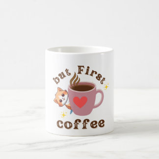 Süßes Katzen-Kaffeetassen-Design Kaffeetasse