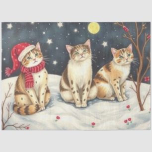 Süßes Katzen-Tissue-Papier Seidenpapier