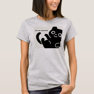 Süßes Katzendesign für jeden Katzenliebhaber. 🐱💕 T-Shirt