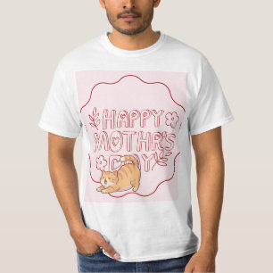 Süßes Katzendesign-T-Shirt T-Shirt