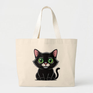 Süßes Katzenliebhaber-Geschenk Kawaii Kitty Mama Jumbo Stoffbeutel