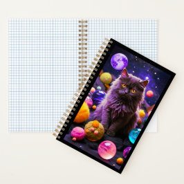 Süßes Katzennotizbuch – Lustiges Journal für Katze Notizbuch
