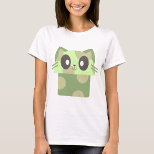 süßes Katzenschwämmchen Kätzchen Miauen T-Shirt