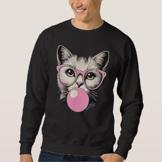 Süßes Katzenshirt für Frauen, lustige Katzenliebha Sweatshirt