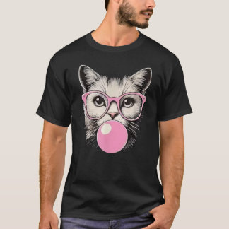 Süßes Katzenshirt für Frauen, lustige Katzenliebha T-Shirt