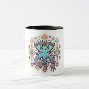 Süßes Kawaii-Amazigh-Yaz-Symbol Berber-Sticker Tasse
