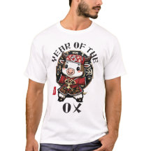 Süßes Kawaii-Asiatisches Chinesisches Ox-Zodiak-Mo