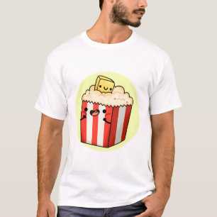 Süßes Kawaii Butterpopcorn T-Shirt