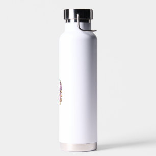 Süßes kawaii Einhorn mit Popcorn Langarm T-Shirt Trinkflasche