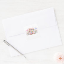Süßes Kawaii Folge Uns Katze Pastell Rosa Social M