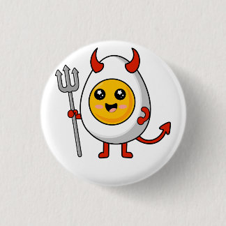 Süßes Kawaii-Gefülltes Ei Button