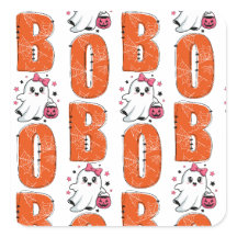 Süßes Kawaii-Geist-“Boo”-Halloween-Design