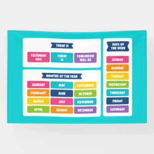 Süßes Kawaii-Kalender-Set Banner