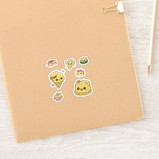 Süßes Kawaii-Käse-Sticker-Paket Aufkleber