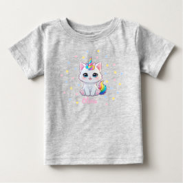 Süßes Kawaii-Katzenbaby-T-Shirt Baby T-shirt