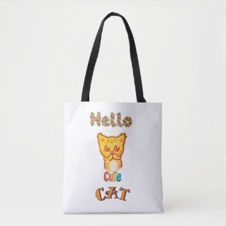 Süßes Kawaii-Katzengesicht Grafik T-Shirt