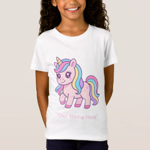 Süßes Kawaii Pastell Einhorn Regenbogen Mädchen Ge T-Shirt