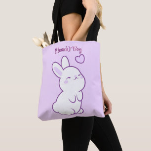 Süßes Kawaii Pastell Lila Nach Oben Blickendes Kan