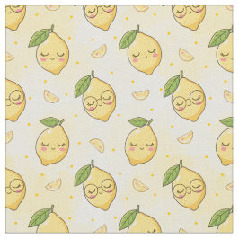 Süßes Kawaii-Sommerfruchtmuster, süße Wasserfarbe Stoff