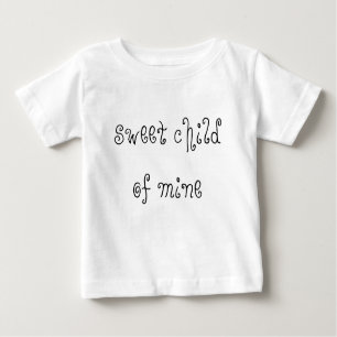 süßes Kind des Bergwerkbabyt-stücks Baby T-shirt