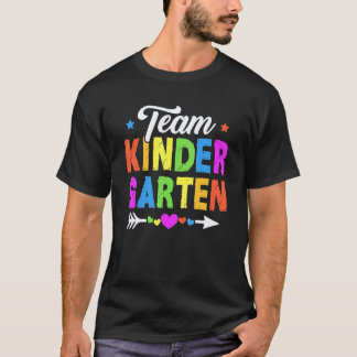 Süßes Kindergartenteam Lehrer Schüler Kinder Zurüc T-Shirt