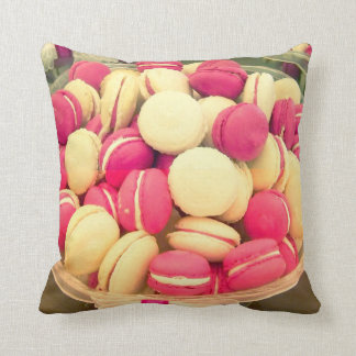 Süßes Kissenkissen bunter macaron Makronen Kissen