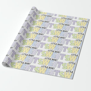 Süßes kleines Baby Geschenkpapier