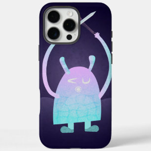 Süßes kleines blaues Monster iPhone 16 Pro Max Hülle