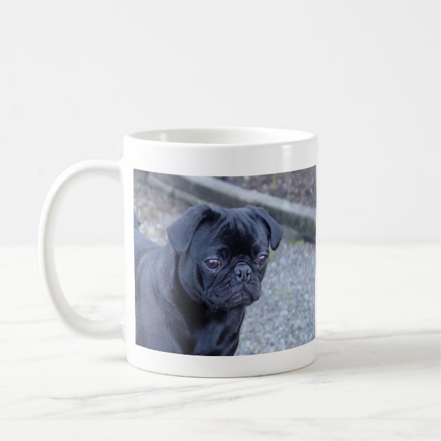 Süßes kleines Fräulein Lou Mug Kaffeetasse (Links)