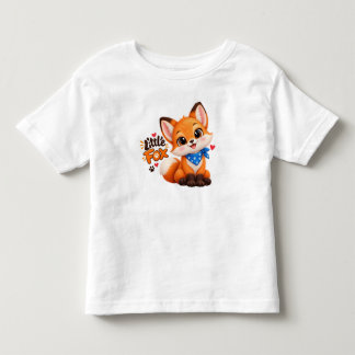 Süßes Kleines-Fuchs-Kinder-T-Shirt | Babyfuchs mit Kleinkind T-shirt