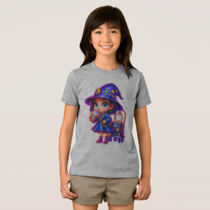 Süßes kleines Hexenenergie-T-Shirt – Magisches Mäd Tri-Blend Shirt