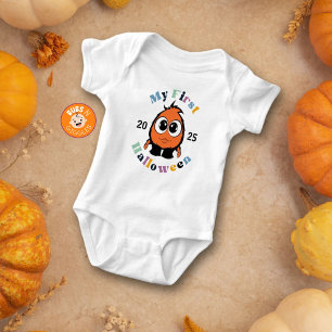 Süßes kleines Monster mein erstes Halloween Baby Strampler