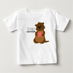 Süßes kleines Ottert-stück Baby T-shirt