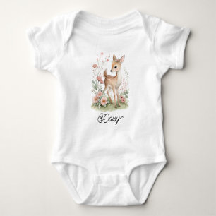 Süßes kleines Rehkitz Baby Strampler