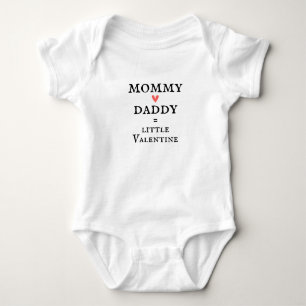Süßes kleines Valentinsgeschenk Baby Strampler