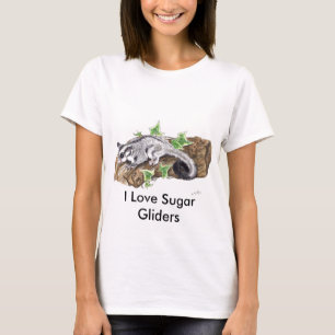 Süßes kleines Zuckersegelflugzeug Joey T-Shirt