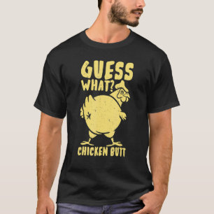 Süßes Kleinkind Huhn Rate mal Huhn Hintern Küken T-Shirt