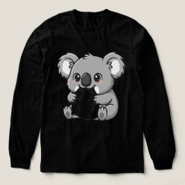 Süßes Koala-Design Tri-Blend Shirt
