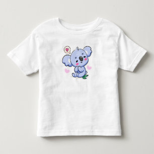 Süßes Koala-Regenbogen-Kawaii-Shirt Kleinkind T-shirt